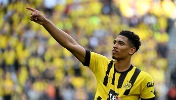 Borussia Dortmund anuncia ida de Bellingham para o Real Madrid (INA FASSBENDER / AFP - 13.05.2023)