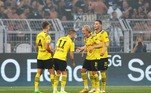 O Borussia Dortmund, da Alemanha, enfrentou o Copenhagen, da Dinamarca. Os alemães, capitaneados por Marco Reus, venceram por 3 a 0 sem surpresas e se tornaram líderes do Grupo G