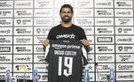 Diego Costa vestirá a camisa de número 19 no Botafogo