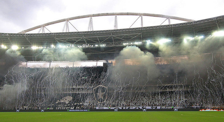 Estádio Nilton Santos tem sido palco de grandes festas da torcida do Botafogo