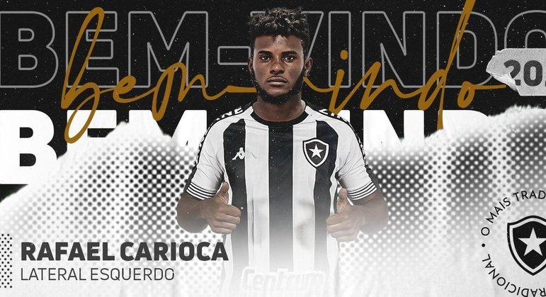 Botafogo anuncia Rafael Carioca como novo reforço para temporada