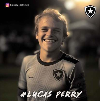 Botafogo: versão criança do goleiro Lucas Perri, criada com auxílio de  inteligência artificial.