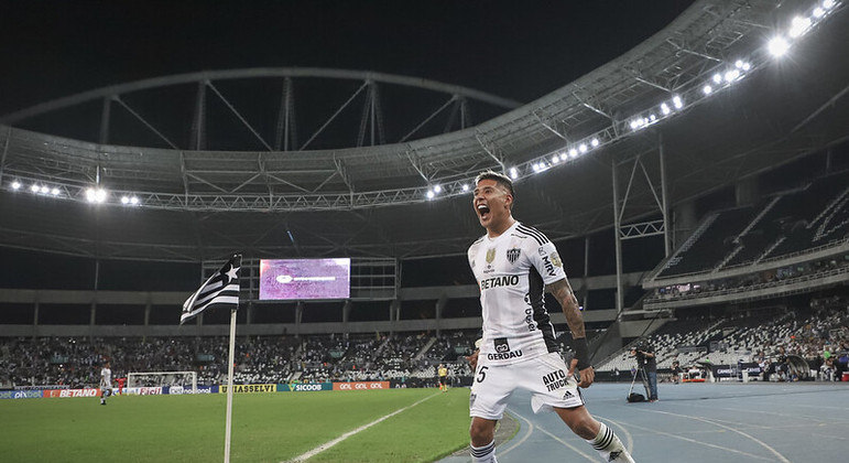 Zaracho anotou o gol do Galo no Nilton Santos