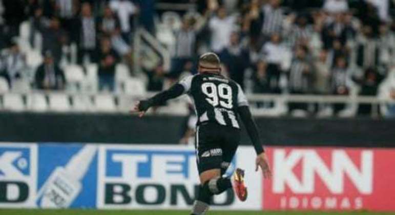 Botafogo x Brusque - Comemoração Navarro