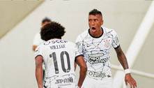 Corinthians resolve no 1º tempo e vence o Botafogo na estreia