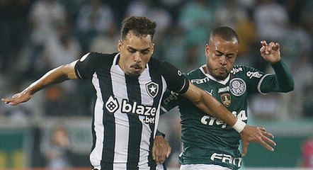 Bragantino e Botafogo empatam e Palmeiras termina rodada como