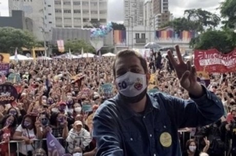 Evento do candidato do PSOL, em Pinheiros