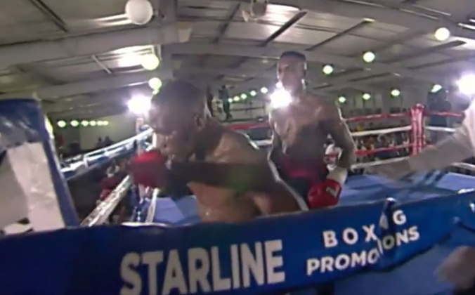 boxe, boxeador imaginário, Simiso Buthelezi