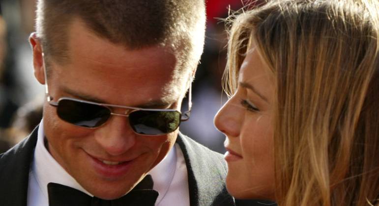 Brad Pitt e Jennifer Aniston foram casados por cinco anos, entre 2000 e 2005
