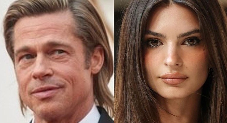 Brad Pitt e Emily Ratajkowski
