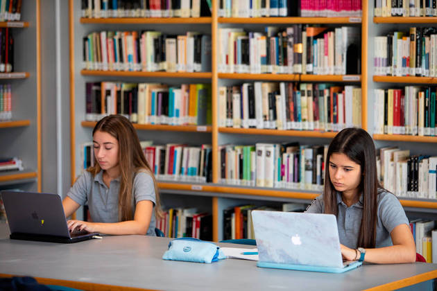 El alumnado se capacita cada vez más en aprendizajes digitales.Foto cedida por Brains International Schools.

