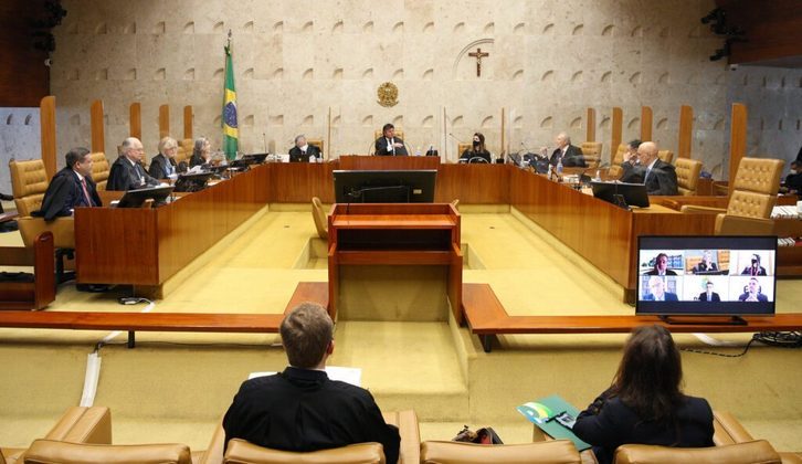Brasão da República do Plenário do STF
