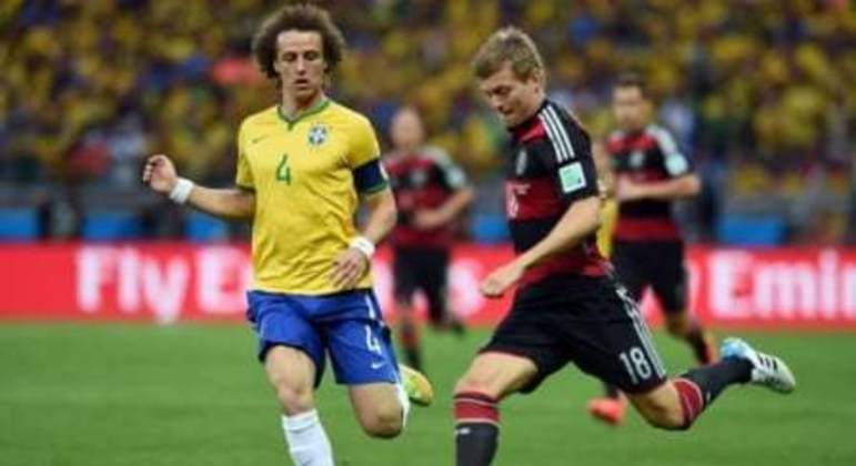 Brasil 1 x 7 Alemanha - David Luiz e Toni Kroos