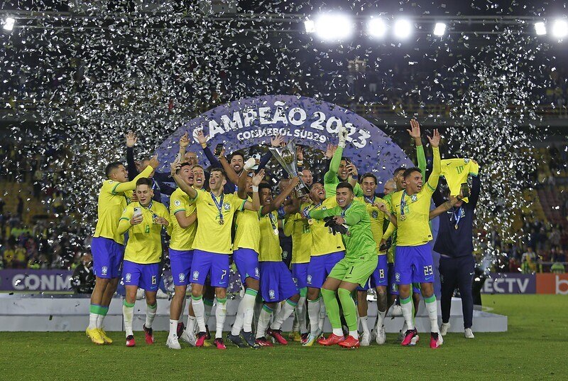 Brasil voltou a vencer o Sul-Americano Sub-20, depois de 11 anos. De forma invicta. Ótimo trabalho de Ramon