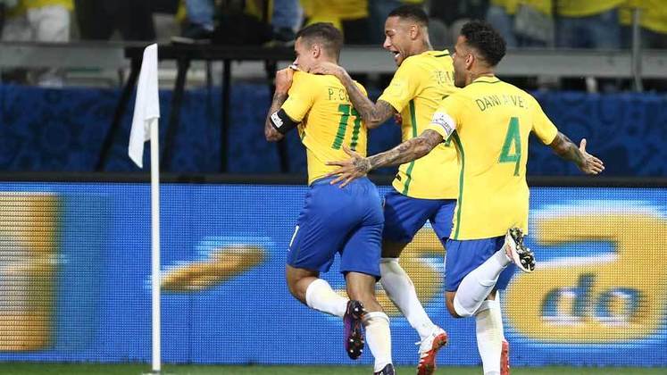 Brasil 3 x 0 Argentina - Eliminatórias da Copa de 2018 - Local - Estádio do Mineirão, em Belo Horizonte - Data - 10/11/16