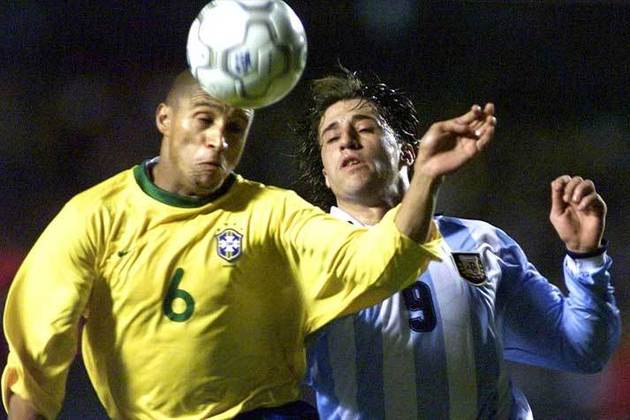  Brasil 3 x 1 Argentina - Eliminatórias da Copa de 2002 - Local - Estádio do Morumbi, em São Paulo - Data - 26/07/00