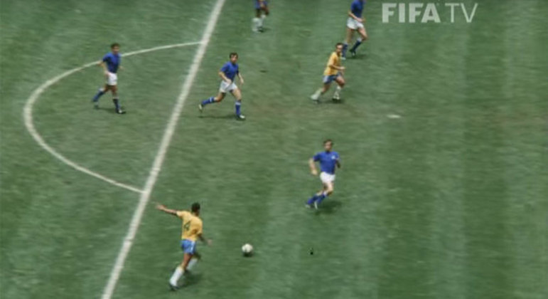 O gol de Carlos Alberto, que Aymoré pré-desenhou num guardanapo de restaurante