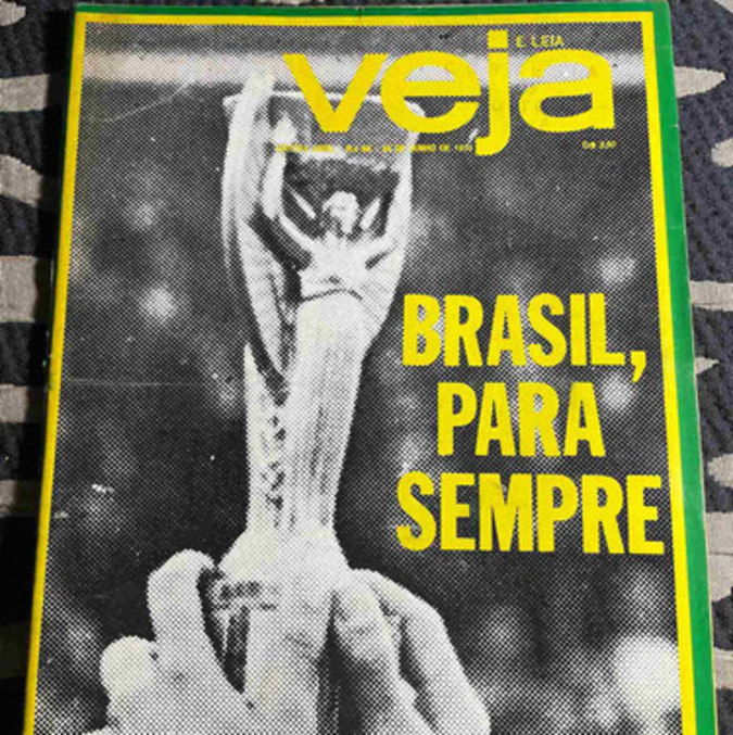 A capa de "Veja" sobre a decisão da Copa