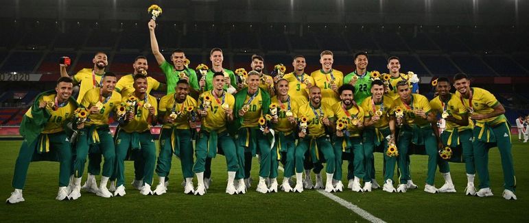 Brasil vence Espanha e é bicampeão olímpico (Anne-Christine POUJOULAT / AFP - 07.08.2021)