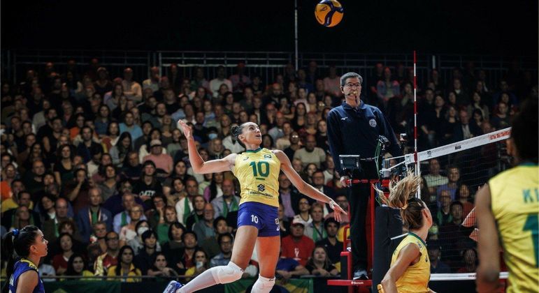 Gabi e Carolana foram as maiores pontuadoras do Brasil, com 9 pontos cada uma