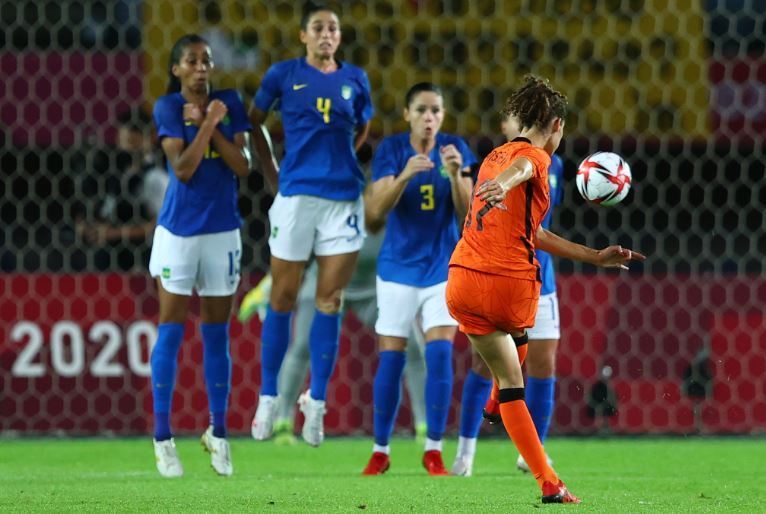 Brasil e Holanda empatam em jogo cheio de gols no futebol feminino -  Esportes - R7 Olimpíadas