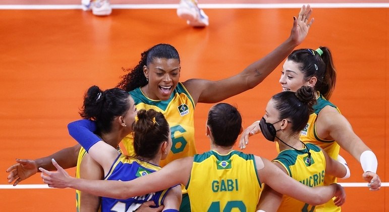 PARABÉNS, MENINAS! Seleção feminina de vôlei do Brasil ...