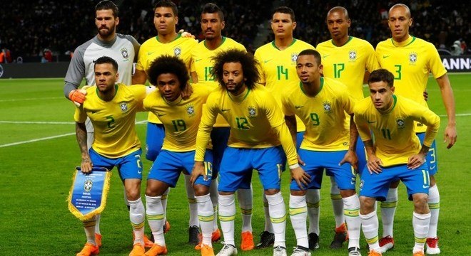 Atual seleção brasileira sonha com o hexacampeonato na Copa do Mundo de 2018