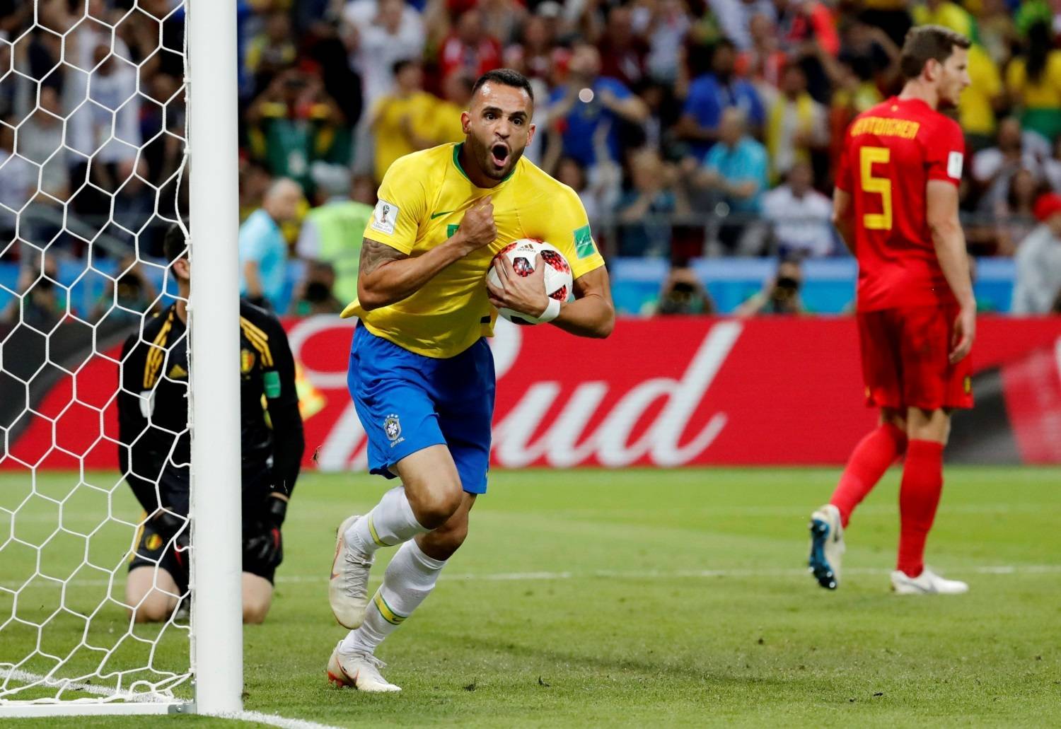 Bélgica elimina Brasil da Copa do Mundo 2018