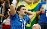 Copa 2018: as imagens da torcida brasileira após a eliminação da seleção do Brasil para a Bélgica