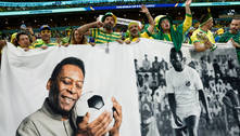 Torcida do Brasil promete homenagem a Pelé no início do jogo contra a Coreia do Sul