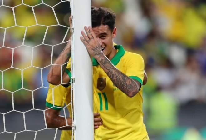 Gols de falta da seleção brasileira: Coutinho quer encerrar jejum