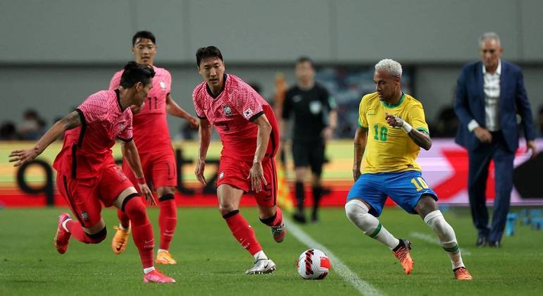Contra Coreia do Sul, Brasil também briga para manter 100% contra asiáticos  em Copas - Futebol - R7 Copa do Mundo