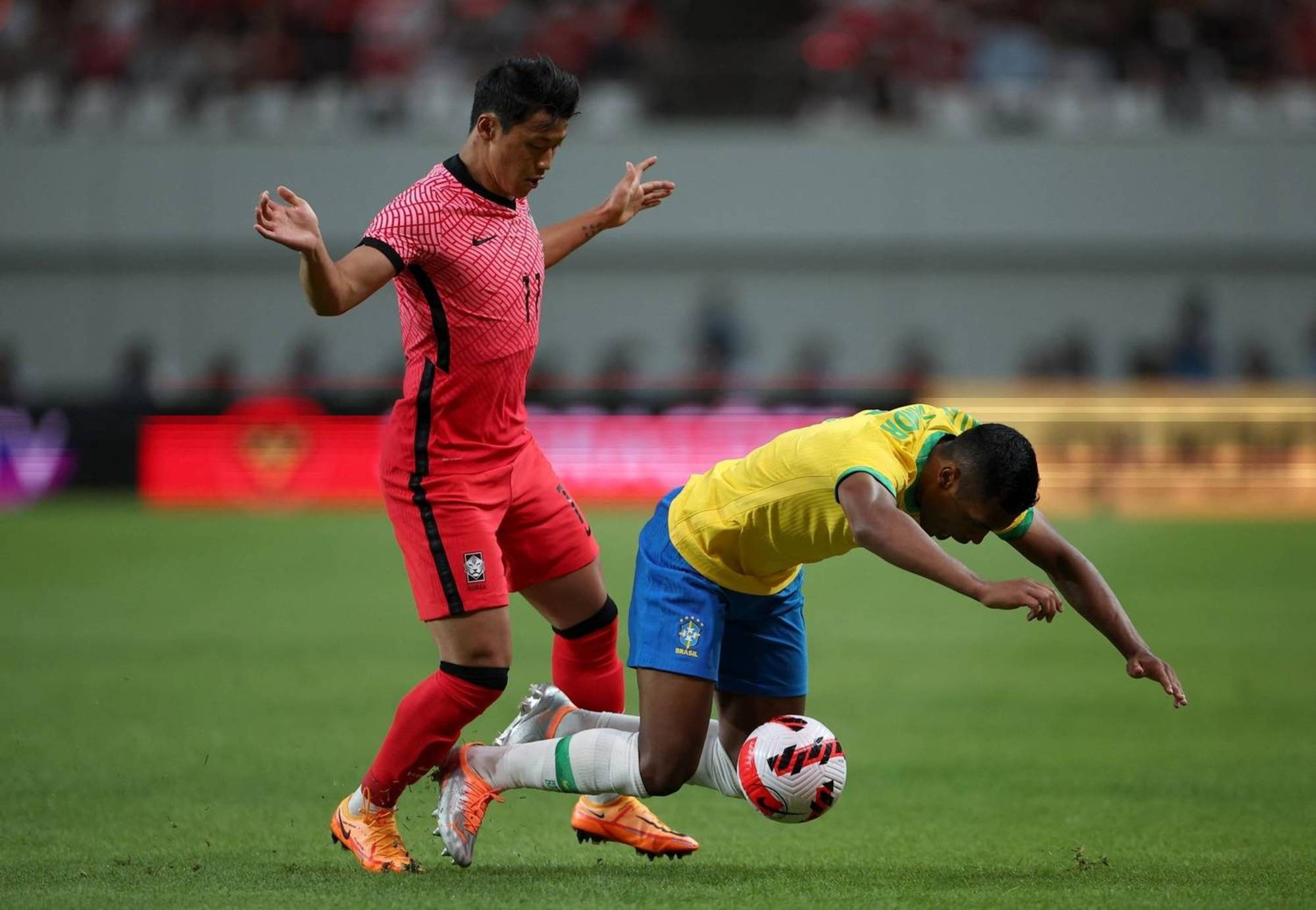Brasil vence Coreia do Sul com tranquilidade em jogo amistoso; confira  fotos da partida - Fotos - R7 Futebol