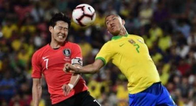 Brasil x Coreia do Sul - Heung-min Son e Richarlison