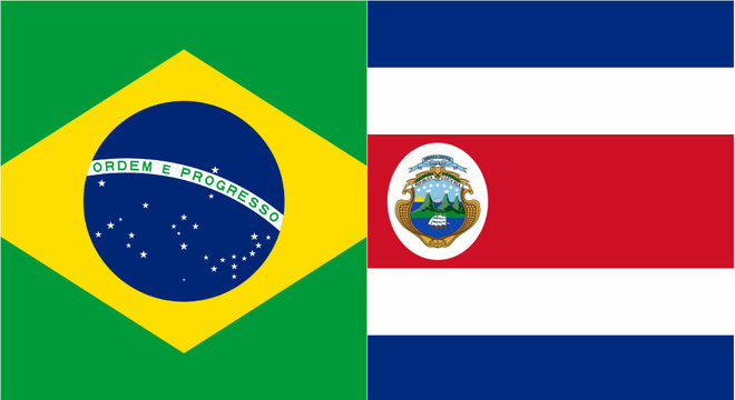 Brasil enfrenta a Costa Rica nesta sexta-feira (22). Vote em quem acha que vence