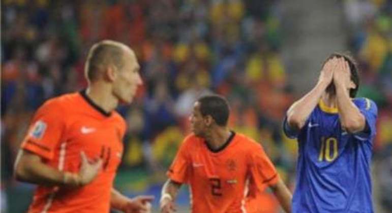 Brasil x Holanda em 2010