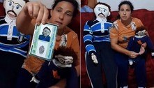 Brasileira responde por que vive com marido e filho bonecos de pano: 'Eles não são bonecos' 