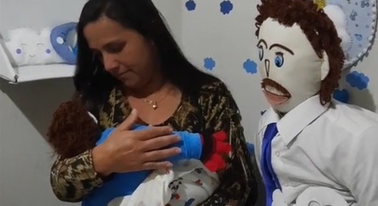 A mamãe de primeira viagem acrescenta que Marcelo não briga com ela e é um grande e fiel marido: 'Não discute e só me entende'