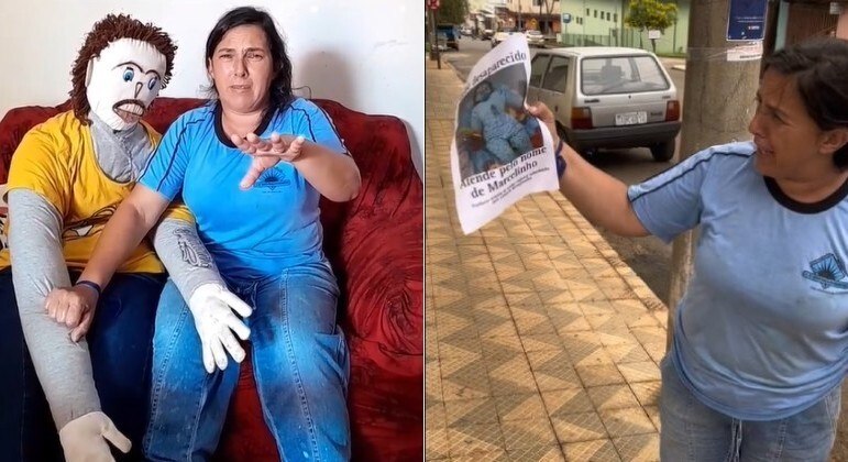 Brasileira casada com boneco de pano afirma que foi filho sequestrado