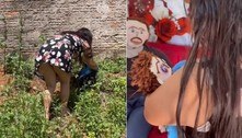 Brasileira casada com boneco reencontra filho de pano: 'Muito machucado, mas com vida' 