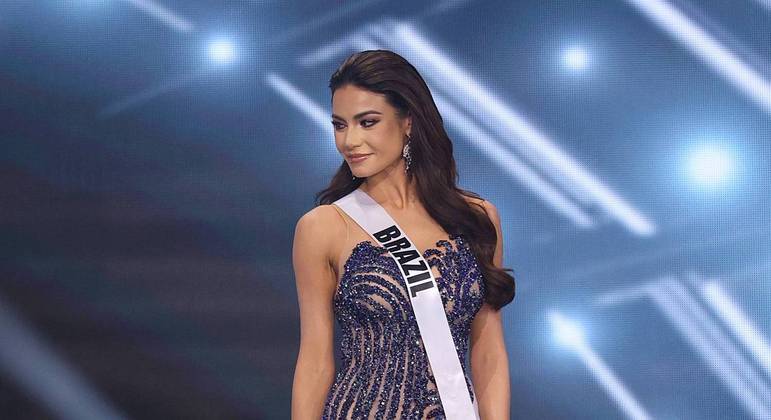 Brasileira Julia Gama fica em 2º lugar no Miss Universo