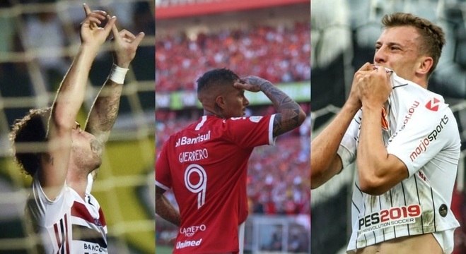 São Paulo, Inter e Corinthians vencem na rodada do Brasileirão desta quarta (1)