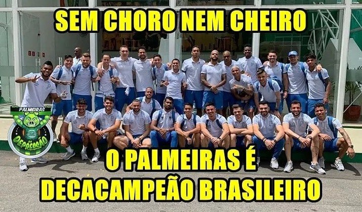 Brasileirão 2018 - O Palmeiras voltou a ser campeão nacional, dessa vez sob o comando de Felipão. O Flamengo ficou com o vice