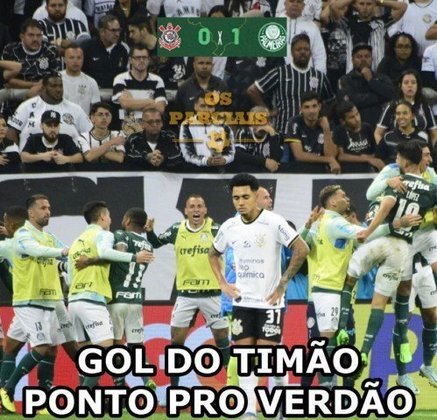 Brasileirão: os melhores memes da derrota do Corinthians para o Palmeiras.