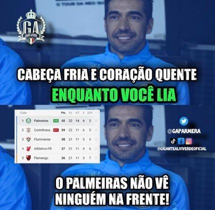 Torcedores compartilham memes sobre a derrota do Palmeiras no 1º jogo da  final