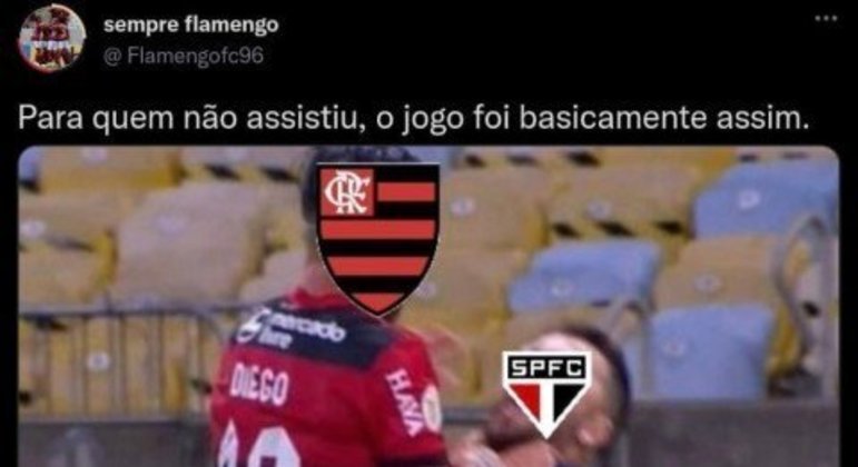 Rubro-negros zoam São Paulo após goleada do Flamengo; veja os