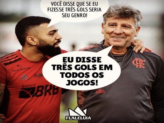 Cincum! Goleada do Flamengo diante do Bahia rende memes com Renato e  Gabigol; confira - Esportes - R7 Lance