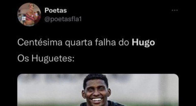 Web não perdoa Hugo, do Flamengo, após falha contra o Ceará; veja os memes  do jogo – LANCE!