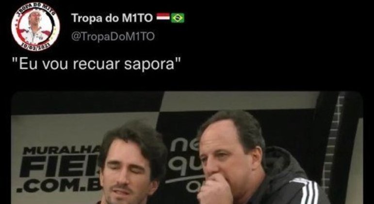 Teve provocação: torcedores de Corinthians e São Paulo fazem memes