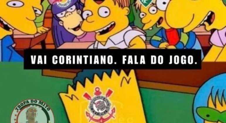 Teve provocação: torcedores de Corinthians e São Paulo fazem memes